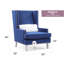 Chaise Wilshire de Glory Furniture