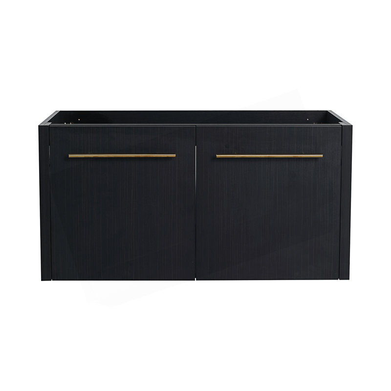 Meuble-lavabo de salle de bain mural moderne, 36"