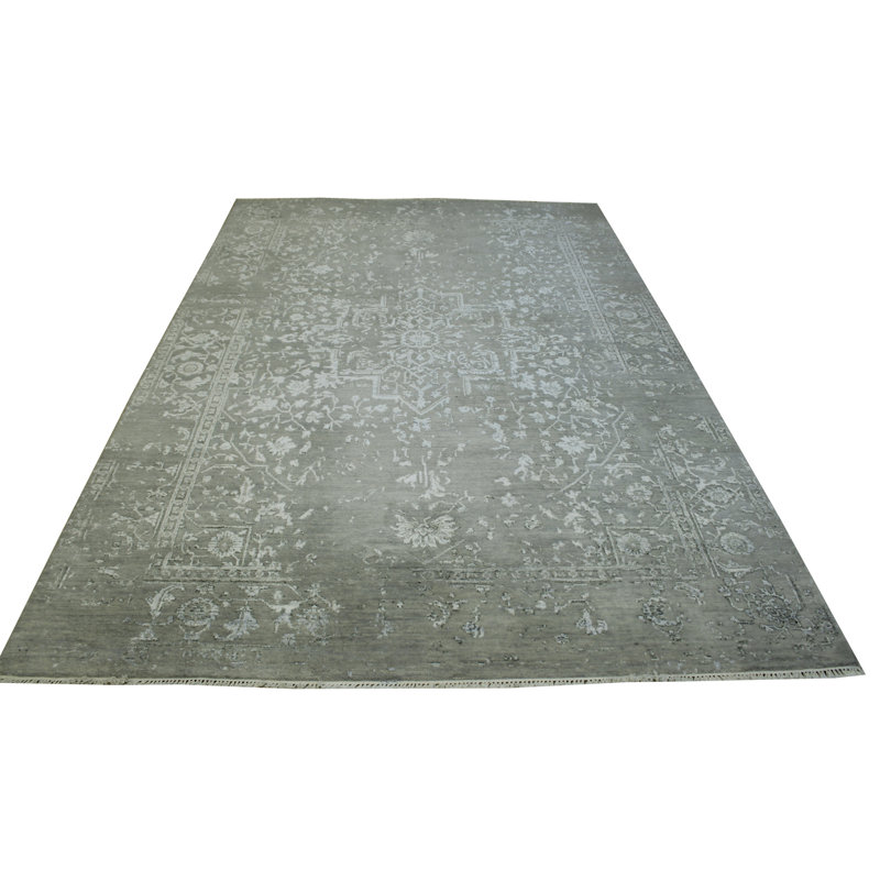 Rease One-of-a-Kind 6.0x8.11 Area Rug Gray