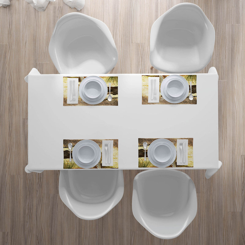 Polyester Animals/Nature Rectangle Placemat