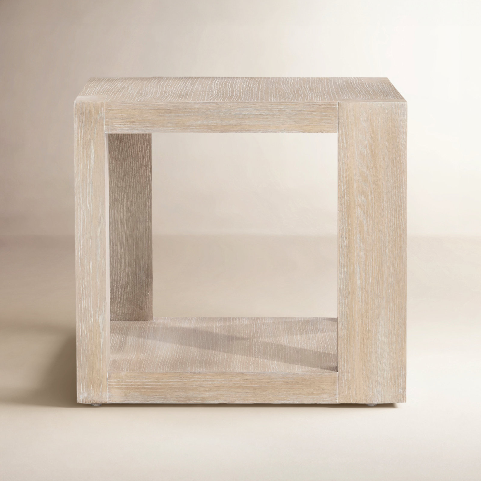 24" Oak End Table