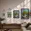 Golden Orchard Tropical - Framed Print-1345336708-1345336728