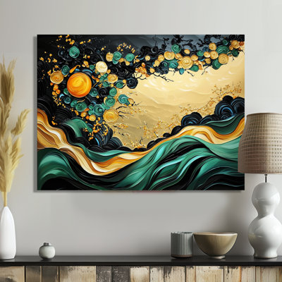 Emeraude mystique paysage Aura de l'art chinois II - art mural chinois