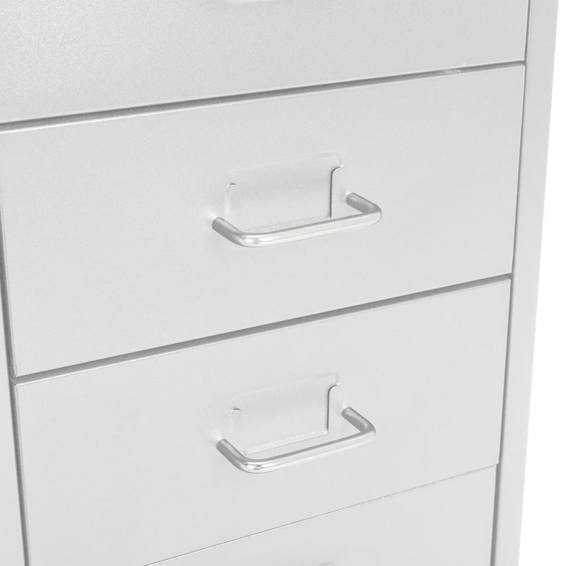 Metal Rectangle Accent Cabinet