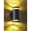 Anthracite Grey 2 - Bulb 21.6cm H Outdoor Wall Lantern