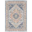 Tapis oriental bleu marine Sote-2114599893