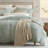 DKNY Pure Velvet Quilt 26In X 26In Euro Sham Birch