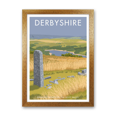 Derbyshire Errwood by Stephen Millership - Print on Canvas