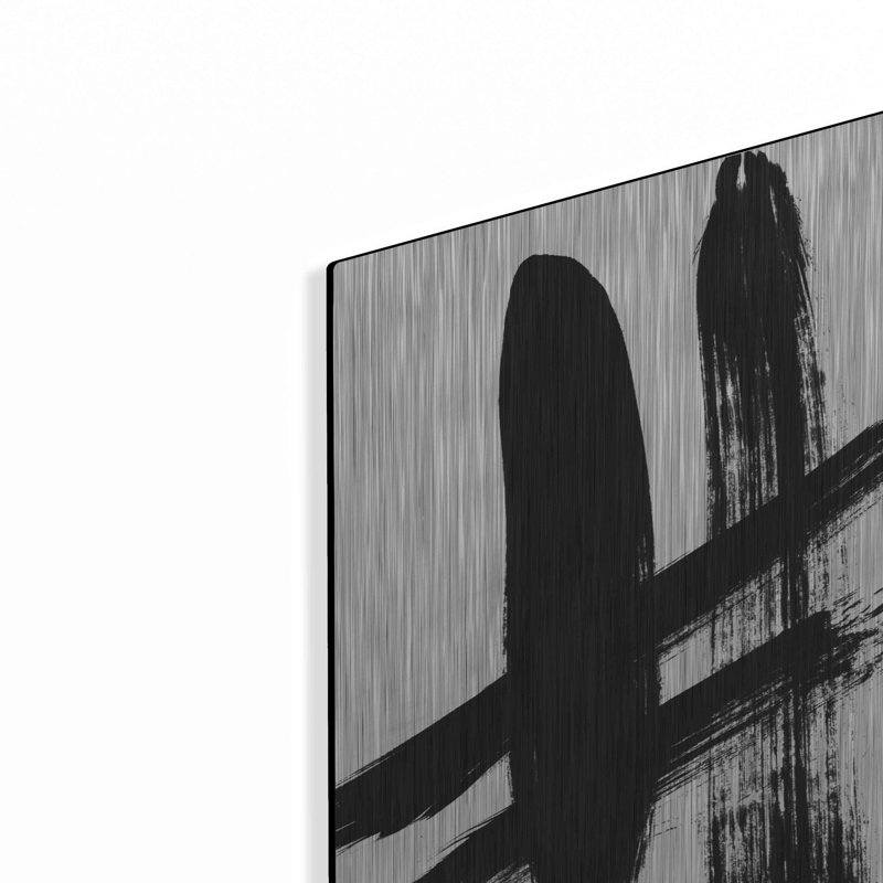 «Brushstrokes V» par Linda Woods, H 16 po x l 12 po