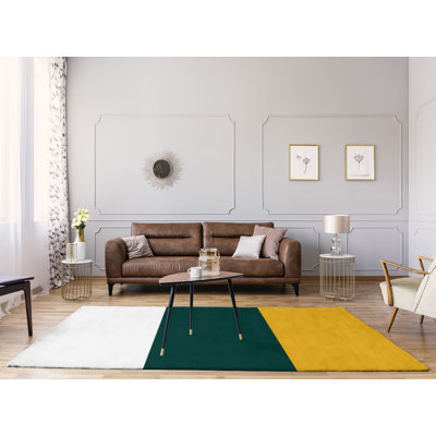 Chenille Striped Indoor Rug