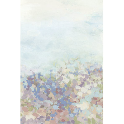 Long Meadow Triptych III by June Erica Vess - Wrapped Canvas Print