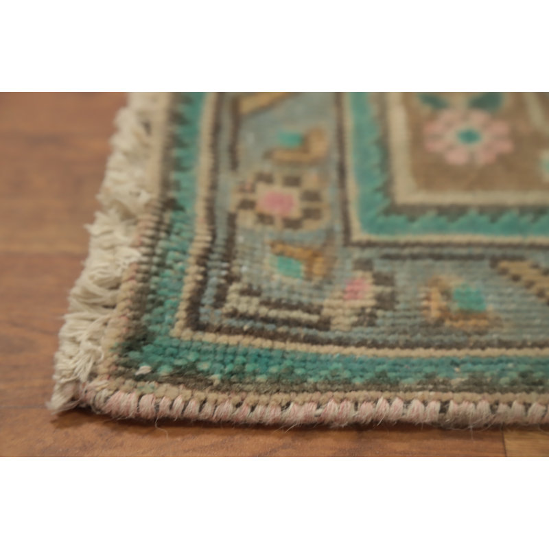 Tapis traditionnel rétro en laine 10 x 12