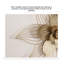 Décoration murale en forme de fleur tridimensionnelle de luxe simplifiée