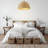 22.5 Inch Wide Retro Lantern Pendant Lamp With Natural Rattan Shade