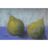 Pair Of Pears Print by Dina Gardner