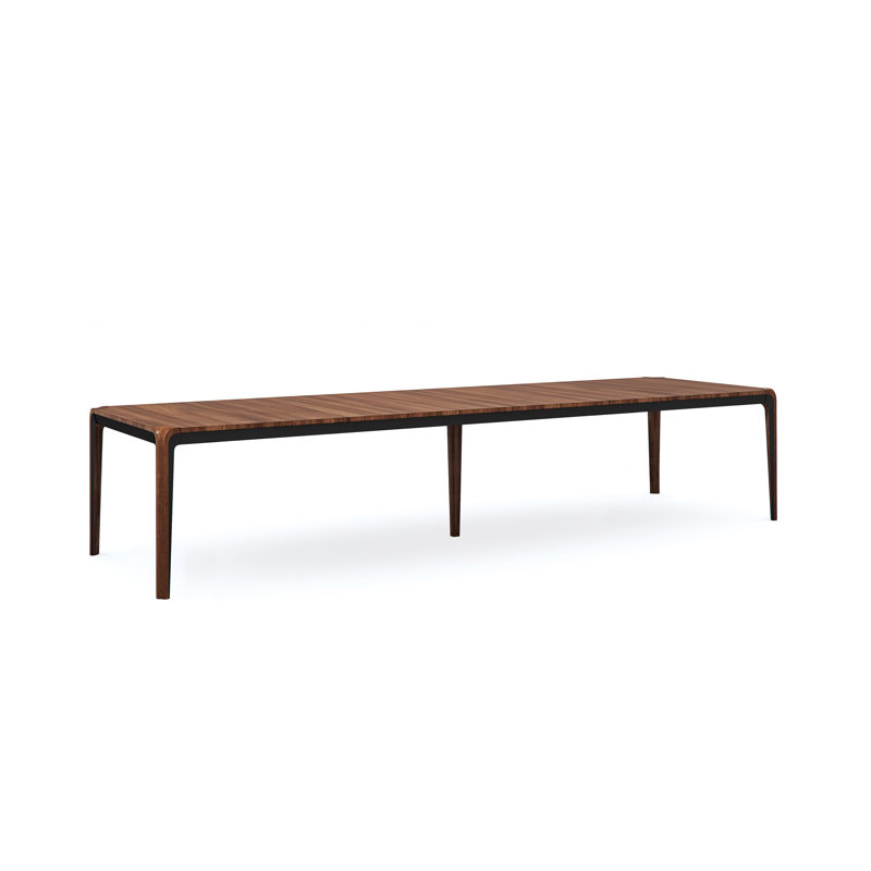 Caracole Classic Walnut Wood Dining Table, Walnut