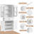 Djamshid Freestanding Bathroom Cabinet