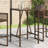Vidaxl Outdoor Bar Table Brown And Black