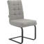 Agamemnon Dinning Chair 2pack Light Grey Fabric-507271746