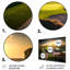 Golf Course At Sunset III - Décoration murale moderne en métal-87839698