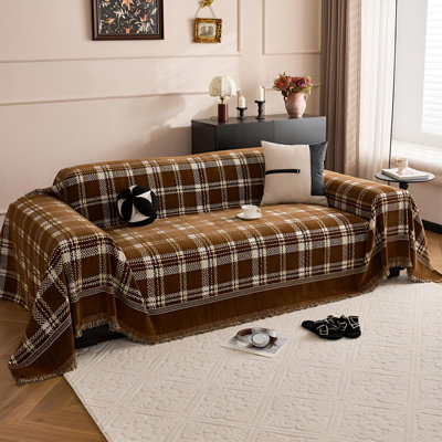 One-Piece Full-Cover Sofa Cover, All-Season Universal