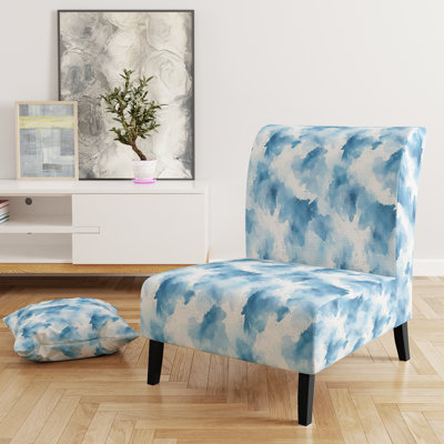 Fauteuil de chambre Abstract Blue
