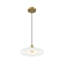 Suspension moderne avec lumière
