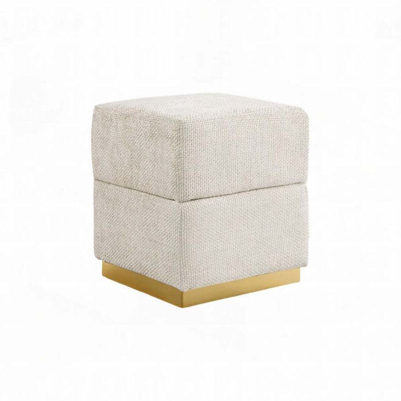 Repose-pieds avec rangement Accent, Vert