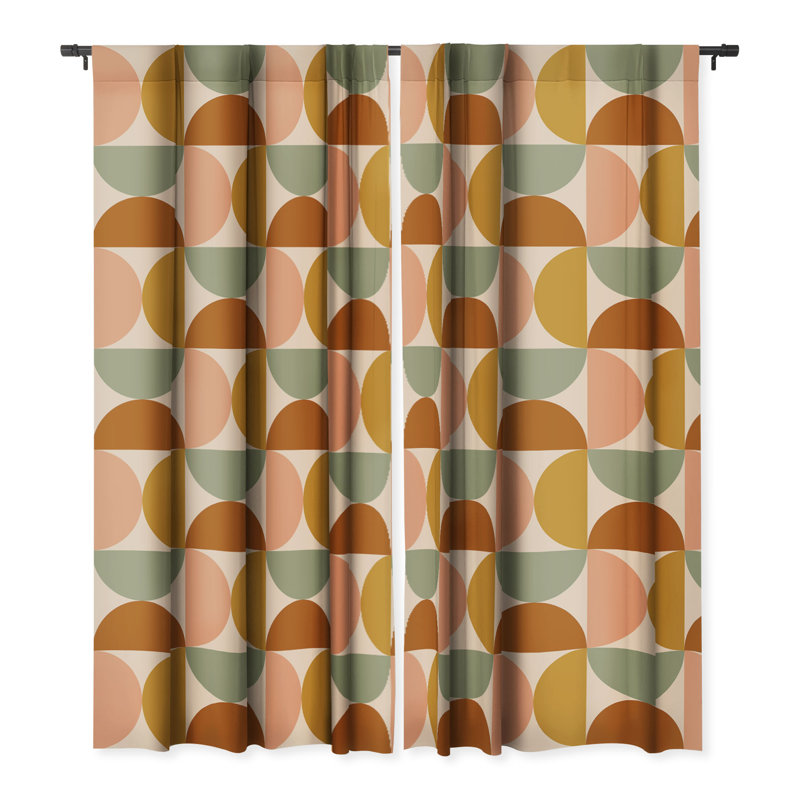 Yuritzi Blackout Curtain Single Panel, 50" W x 96" L