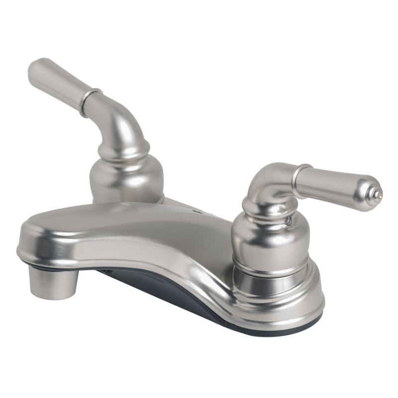 RV/Mobile Home Bathroom Faucet, Brushed Nickel