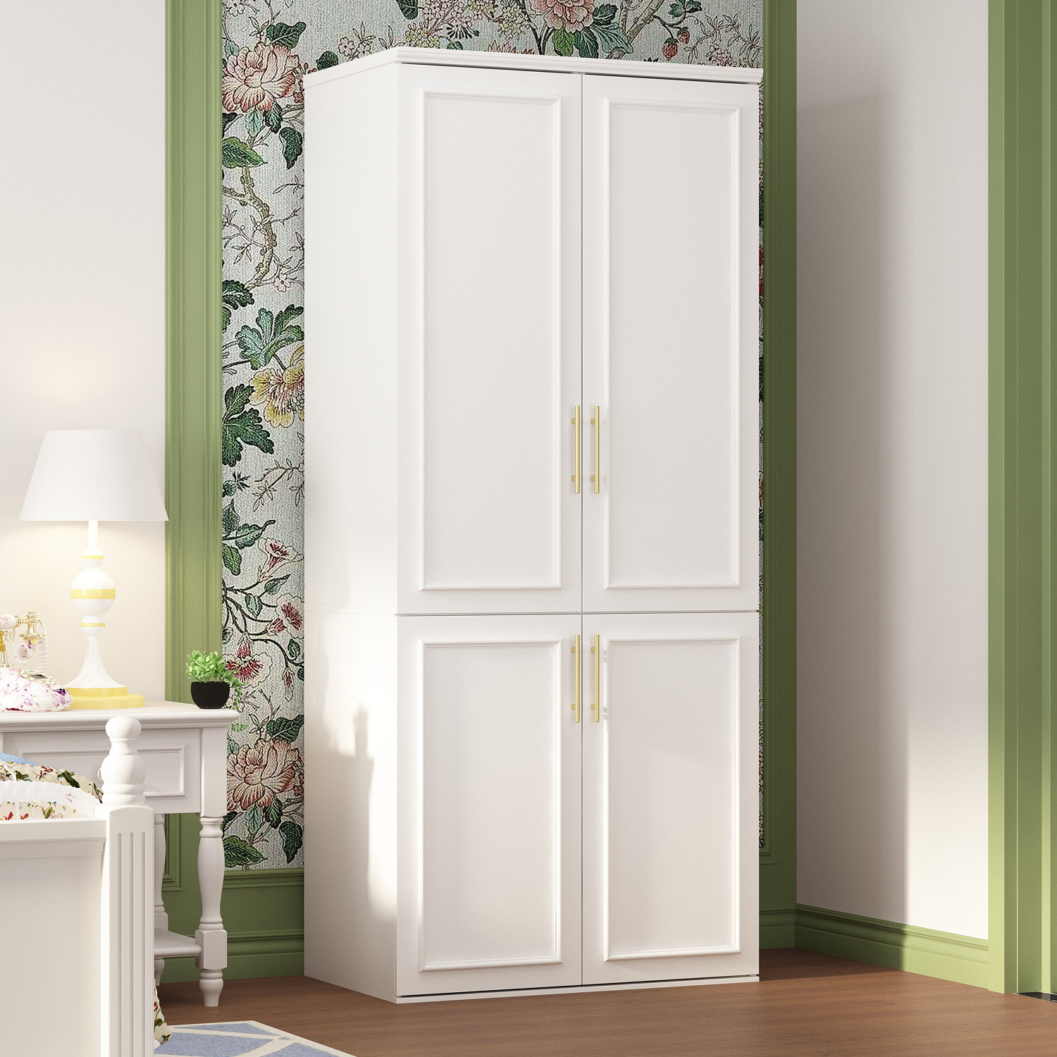 Armoire for Storage Room - Lark Manor™ Anij 74.8'' H X 31.7'' W - Wayfair