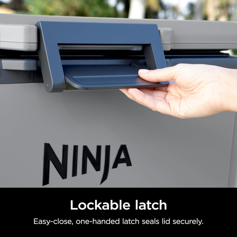 Glacière Ninja FB151CGY FrostVault 50 pte avec zone sèche, gris ardoise