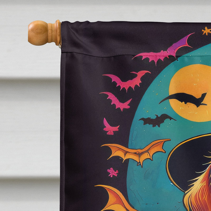 Drapeau de jardin en polyester Jakwaun, 40 po x 28 po