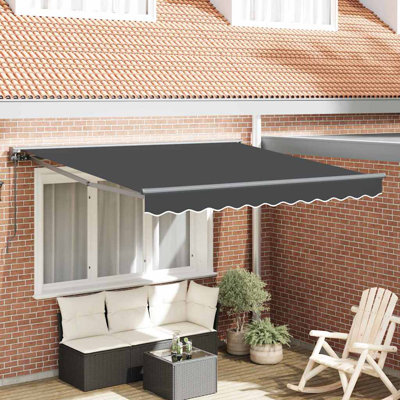 Brayden Studio Retractable Door / Window Awning