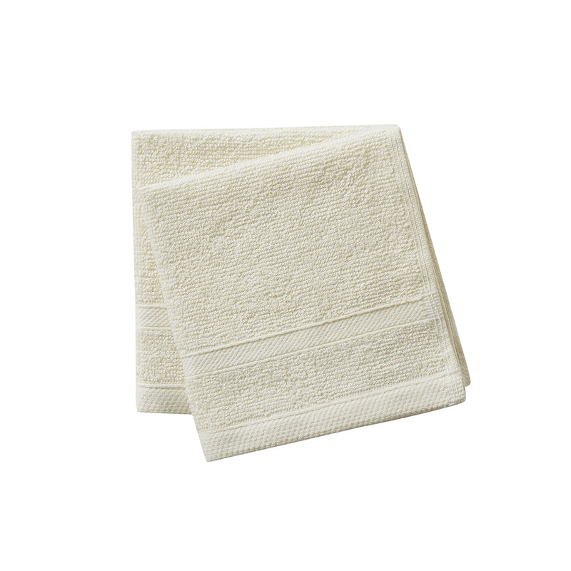 Cotton Washcloth, Ivory