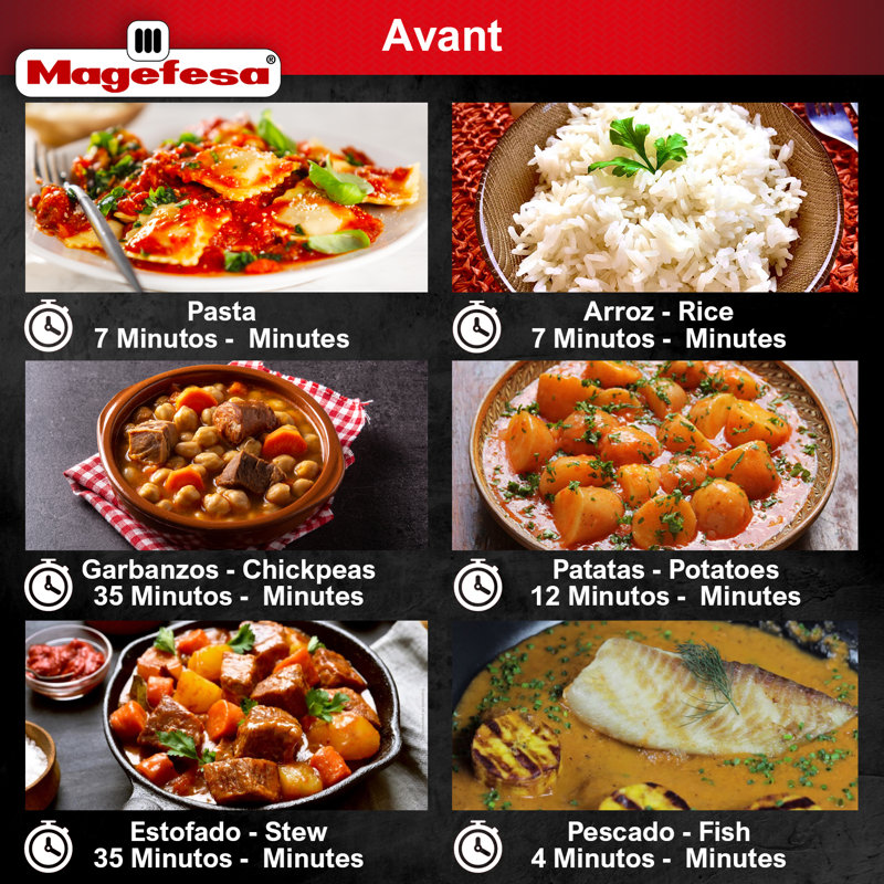 Autocuiseur Magefesa Avant, 8,5 pte
