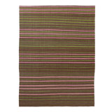Multicolored Flatweave Wool Rug - 8'2" x 10'1"