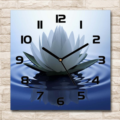 Glass Wall Clock