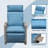 Recliner Patio Chair with Cushions-1407145576