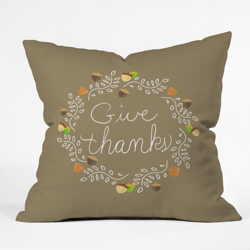 Coussin giving merci