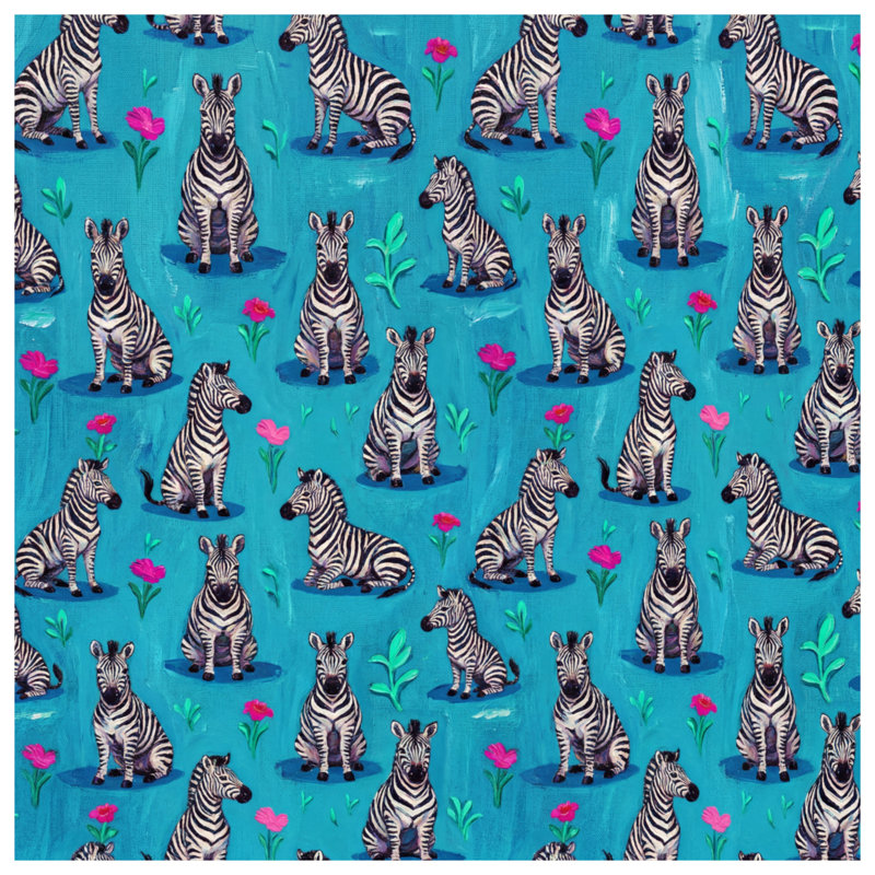 Rideaux à motif floral zébré, voilages et voilages à motif zébré - 1 panneau, Sheer, 50" x 80" - 1 Panel