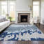 Tapis intérieur / extérieur noir lavable à la machine 1 pi 8 po x 2 pi 6 po Chayden ACN961-344009856