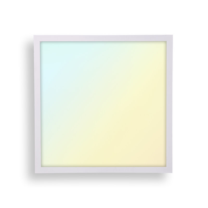 Dimmable White CCT and Wattage Selectable Integrated LED Back-Lit Flat Panel Light