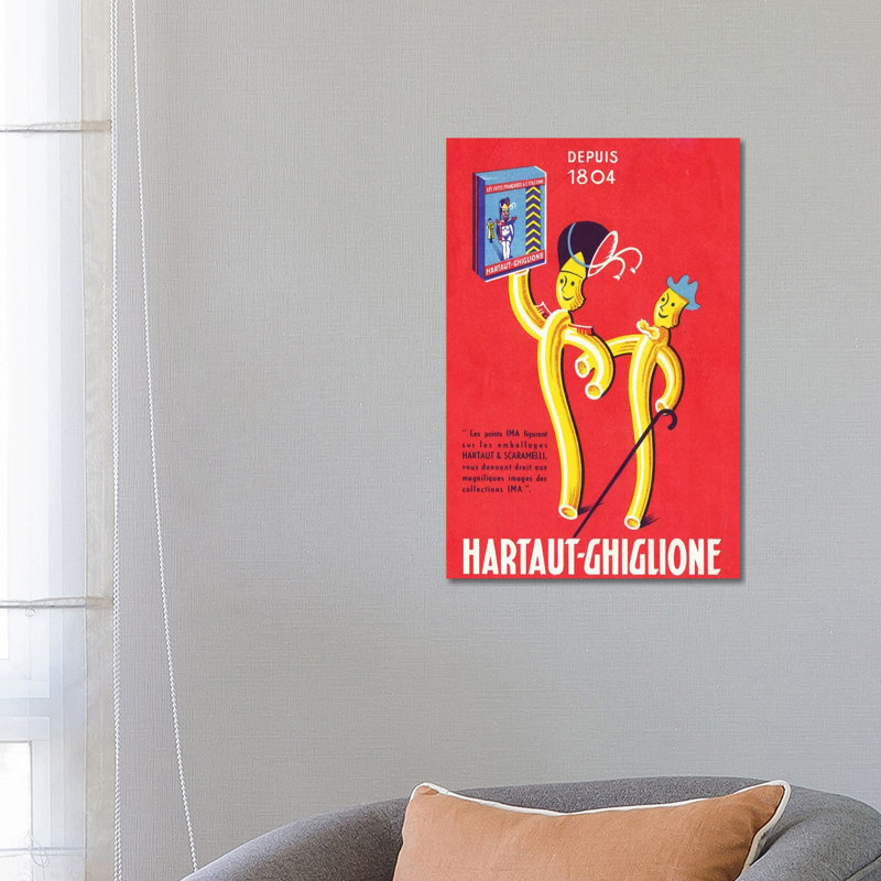 Italian Pasta - Wrapped Canvas Print, 66.04 cm H x 45.72 cm W x 3.175 cm D