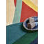 Ipanema Hand Tufted Wool Abstract Area Rug in Green/Red/Yellow-797456561