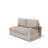 Outdoor L-shaped Aluminum Sectional Sofa Set