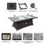 27'' H x 71'' W Propane Outdoor Fire Pit Table-69677940