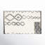Kaylee Sahara Boho Stain/Fade Resistant Non-Slip Machine Washable Gray/Ivory Bath Rug-559588701