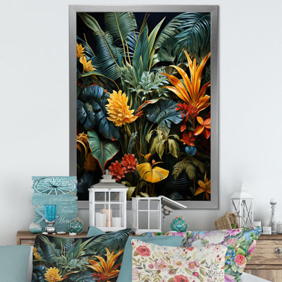 Mystic Tropical Flowers Composition - Fleurs saisonnières
