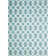 Easterly Geometric Blue/White Outdoor Area Rug
